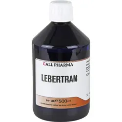 Lebertran 500 ML - Arzneimittel: Hochwertiger Dorschlebertran mit Omega-3-Fettsäuren, Vitamin A und D, ideal zur Ergänzung bei einseitiger Ernährung. Gluten-, lactose- und hefe-frei.