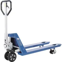 PFAFF Hubwagen Handhubwagen 2,5t 1150mm - Gabelhubwagen mit manueller hydraulischer Bedienung, ideal für schwere Lasten bis 2500 kg. Robuste Konstruktion aus Stahl und langlebige PU Rollen für einfachen Transport.