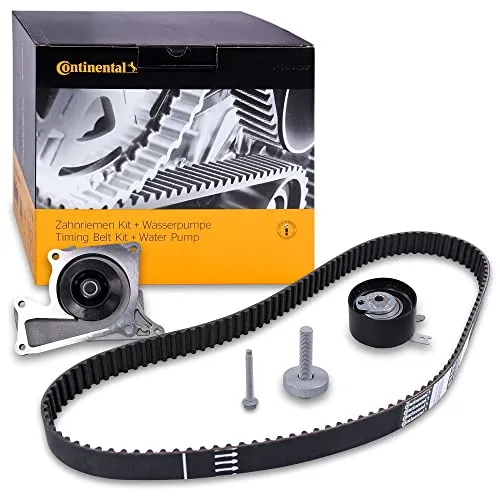 CONTITECH CT1035WP4 Wasserpumpe + Zahnriemensatz - Auto-Zahnriemen-Kits, enthält alles für eine komplette Wartung und sorgt für zuverlässige Leistung Ihres Fahrzeugs.