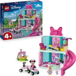 LEGO DISNEY Minnies Tierhotel 43274 - LEGO Spielzeug für Kinder ab 4 Jahren mit 2-geschossigem Tierhotel, Rutsche und LEGO Mini-Figuren. Fördert kreatives Bauen und spielerisches Lernen.