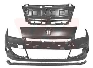 VAN WEZEL Stoßstange RENAULT 4380574 - Autoteile mit grundierter Oberfläche, ideal für Fahrzeuge mit oder ohne Nebelscheinwerfer, für eine perfekte Passform und optimales Design.