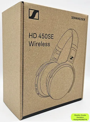 Sennheiser HD 450SE Kabellose Kopfhörer mit Alexa Integration - Ohrumschließende Kopfhörer mit aktivem Noise Cancelling (ANC) für ungestörten Musikgenuss und integrierter Alexa-Steuerung. Ideal für unterwegs und zu Hause.