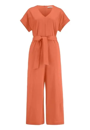 Hessnatur Overall Relaxed aus reiner Bio-Baumwolle, papaya - Nachhaltiger Overall aus 100% Bio-Baumwolle, perfekt für einen lässigen Look und angenehm zu tragen. Ideal für umweltbewusste Modebewusste.