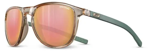 Julbo CANYON Damen-Sonnenbrille - Stilvolle Sportbrille in Pink - Sportbrillen für Damen mit robustem Kunststoff-Gestell und braunen Gläsern, ideal für Outdoor-Aktivitäten und optimalen UV-Schutz.