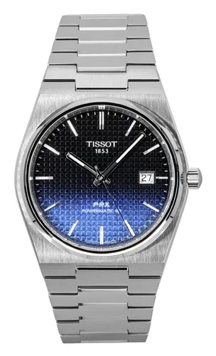Tissot PRX Powermatic 80 Gradient T137.407.11.051.01 Herren Automatikuhr - Herrenuhren mit 80 Stunden Gangreserve, Edelstahlgehäuse und Saphirglas – ideal für stilbewusste Männer.