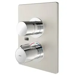 KWC AR Duscharmatur F5, Selbstschluss-Thermostat - Hochwertige Wandeinbau-Duscharmatur mit automatischer Hygienespülung und thermischer Desinfektion. Ideal für den professionellen Einsatz in Duschanlagen, robust und wartungsarm.