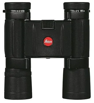 Leica Trinovid 10x25 BCA schwarz - Kompaktes Fernglas für Outdoor-Enthusiasten - Hochwertiges Fernglas mit 10-facher Vergrößerung, wasserdicht und ideal für Naturbeobachtungen und Sportveranstaltungen.