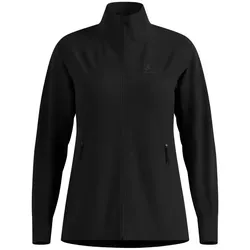 Odlo Essential Warm black (15000) S - Langlaufjacke für Frauen, winddicht und atmungsaktiv mit recyceltem Material, ideal für winterliche Abenteuer beim Langlaufen oder Skifahren.