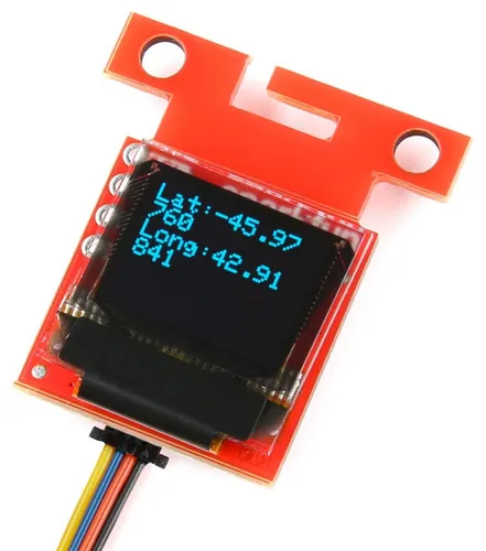 SparkFun Micro OLED Breakout, 64x48 Pixel, Qwiic, I2C, 10mA, adressierbar, 3.3V