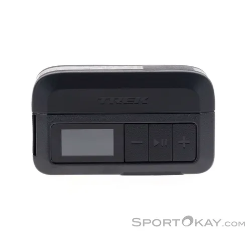 Trek Air Rush Mini Pumpe elektrisch - Kompakte elektrische Mini Pumpe für Fahrräder, ideal für unterwegs. Effiziente Luftzufuhr und einfache Handhabung sorgen für schnelle Reifenfüllung.
