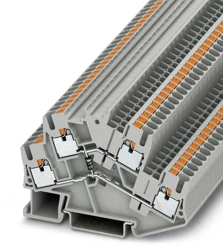 Phoenix Contact Bauelementreihenklemme 3210282 - Reihenklemmen mit Schnellanschluss, inklusive integrierter Diode 1N4007 für maximale Stromkontrolle, ideal für effiziente Verdrahtungslösungen.