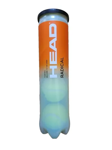 Head Radical Tennisball (3 x 4 Stück) - Amazon Exclusive - Tennisbälle, 3 Tuben mit je 4 Bällen, langlebig und druckvoll, ideal für alle Platzoberflächen und perfekt für Freizeitspiele sowie Coaching.