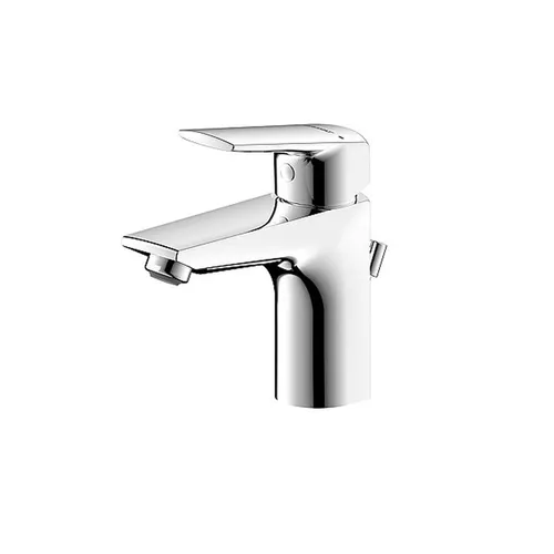 BRAVAT Waschtischarmatur Valencia - Modernes Design mit RubClean Funktion - Elegante Waschtischarmatur für Ihr Badezimmer. Mit praktischer RubClean Reinigungsfunktion und einstellbarer Heißwassersperre für komfortable Handhabung und einfache Pflege.