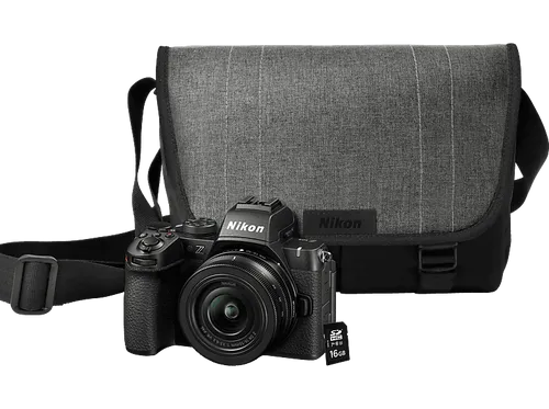 NIKON Z50II Kit - Systemkamera mit 16-50 mm Objektiv, 8 cm Touchscreen & WLAN - Systemkamera für Content-Creator mit EXPEED 7-Bildprozessor für beeindruckende Bildqualität und kreative Möglichkeiten dank direktem Zugang zur Nikon Imaging Cloud.