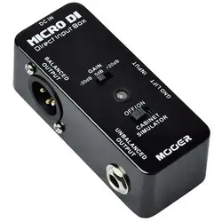 Mooer Micro DI Box Bodeneffekt E-Guitarre