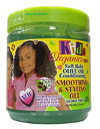 Africa's Best Kids Soft Olive Oil Conditioning Smoothing & Styling Gel 426g