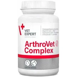 Arthrovet HA Complex 90 tab. - Tiergesundheit - Optimale Unterstützung für Gelenke, enthält L-Carnitin zur Fettverbrennung und hilft, ein gesundes Körpergewicht bei Tieren zu fördern.