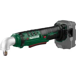 PARKSIDE® 20 V Akku-Winkelschlagschrauber »PAWS 20 A1« - Akkuschrauber für schwer zugängliche Stellen mit 2 Drehmomentstufen, LED-Anzeige und praktischem Gürtelclip. Lieferung ohne Akku und Ladegerät, kompatibel mit Parkside X 20 V Team.