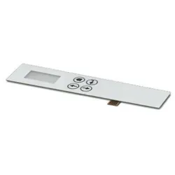 Phoenix Contact KP ICS25X122 K4 C3 P5 1215684 Folientastatur - Selbstklebende Folientastatur mit 4 Tasten in Silberleittechnik. Ideal für präzise Steuerung in Elektroanwendungen. Klarsichtfenster für TFT-Displays, kompakt und funktional.