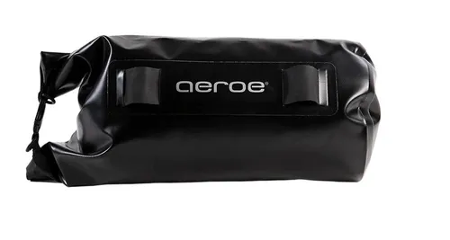 Aeroe Heavy Duty Waterproof Drybag Schwarz 12 Liter - Fahrradtaschen, extrem robust und 100% wasserdicht – ideal für Abenteuer und Reisen bei jedem Wetter.