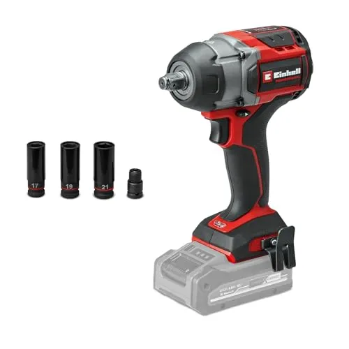 Einhell Professional Akku-Schlagschrauber TP-CW 18/750-C - Akkuschrauber mit 750 Nm Drehmoment, bürstenlosem Motor für maximale Leistung und langer Laufzeit. Ideal für Profis, Lieferung ohne Akku.