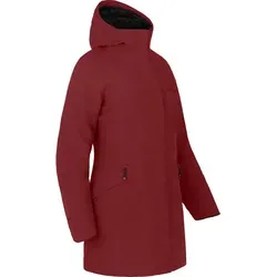 Bergson Winterjacke JUSI Damen Wintermantel, warm wattiert, 20.000 mm Wassersäule, Normalgröße rot normal | 34