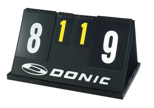 Donic Zählgerät / Spielstandsanzeige "Match" - Tischtenniszubehör für Spieler und Vereine! Praktisches und ansprechendes Zählgerät mit Zahlen von 0-30, ideal für spannende Matches und einfaches Verstauen.