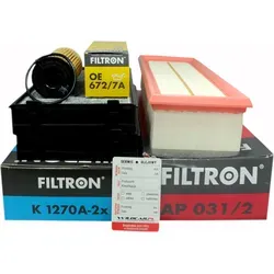 3x Filter Set für BMW X5 F15 2015-2018 25d B47D20A - Komplettes Filterset für den Ölwechsel Ihres BMW X5. Enthält Innenraum-, Luft- und Ölfilter für eine optimale Fahrzeugpflege. Mit Service-Tag für Ihre nächste Wartung.