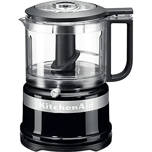KitchenAid Zerkleinerer 5KFC3516EOB ONYX BLACK - 240 W, vielseitig einsetzbar zum Hacken und Pürieren mit praktischer Eintropfmulde für perfekte Konsistenzen