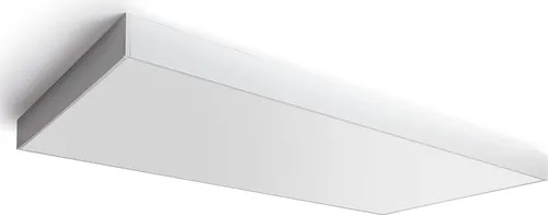 Befestigungsset für LED-Panel 120x60 cm - Weiß - Praktisches Befestigungsset zur einfachen Montage von LED-Panels auf festen Oberflächen. Ideal für nicht abmontierbare Decken. Bestehend aus robusten Aluminium-Rahmen für eine schnelle Installation. (LED-Panel nicht enthalten).