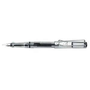 LAMY Vista Patronenfüller transparent M - Ergonomischer Füller mit großer Tintenpatrone für bequemes und langanhaltendes Schreiben