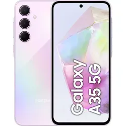 Samsung SM-A356B Galaxy A35 5G - Dual SIM, 8GB RAM und 256GB Speicher in Awesome Lilac, leistungsstark und zukunftssicher