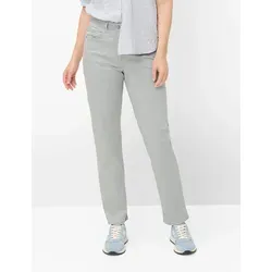 Raphaela by Brax Damen Five-Pocket-Hose Style CORRY SMOKE, grau, Gr. 44K - Elegante Five-Pocket-Hose für Damen im Comfort Plus Fit – perfekt für einen stilvollen Auftritt und höchsten Tragekomfort.