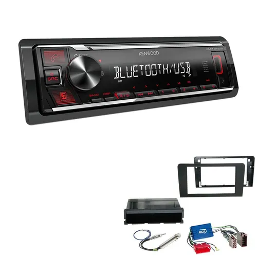 Kenwood 1-DIN Autoradio Bluetooth USB AUX für Audi A3 2003-2012 2003-2012