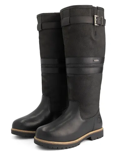 TRAVELIN' Leder-Stiefel "Frederikstad" Schwarz - Größe 38 - Vielseitige Herren-Stiefel mit rutschhemmender Sohle für sicheren Halt. Die warme Fütterung und verstärkten Kappen sorgen für Komfort und Langlebigkeit.