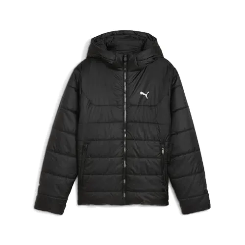 PUMA Unisex Kids Ess Hooded Padded Jacket Coat - Funktionsjacken mit weichem Futter und idealer Wärmeisolierung für aktive Kinder.