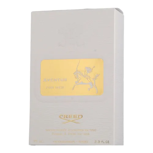 Creed Eau de Parfum Aventus for Her - Eau de Parfum mit blumig-holziger Duftnote, 75 ml, bietet eine weiche Basisnote für einen femininen und eleganten Auftritt.