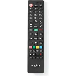 Nedis Ersatz Fernbedienung - Passend für: Panasonic / Sharp - Fest - 1 Gerät - Amazon Prime / Disney + Button / Netflix Button / Rakuten TV Butto... - Schwarz