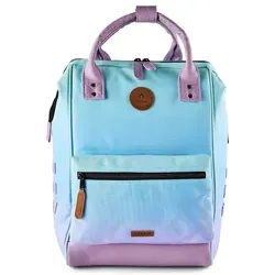 CABAIA Adventurer Essentials Backpack 18L Mykonos - Stylischer Freizeitrucksack mit Laptopfach für 14 Zoll, wasserabweisend und mit 15 Befestigungsmöglichkeiten für Utensilientaschen – ideal für Alltag und Reisen.
