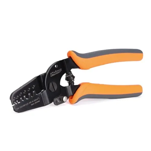 iCrimp IWS-2820M Mini-Crimpwerkzeuge, Crimpzange mit Open Barrel Funktioniert, Krimpzange mit 0,08-0,5 mm² JAM-, Molex-, Tyco-, JST-Klemmen und Anschlüssen