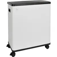 SVITA Mülleimer SR2X30 - Sensormülleimer mit 2 Innenfächern - Haushaltszubehör, 60L Fassungsvermögen, pulverbeschichteter Stahl, mit Bewegungssensor und Touch-Funktion für komfortable Handhabung.