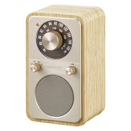 Sangean WR-9 Bluetooth Radio - Kompaktes Radio mit AM, FM und Bluetooth-Funktion für kabellosen Musikgenuss, ideal für den täglichen Einsatz und vielseitig einsetzbar in jedem Raum.