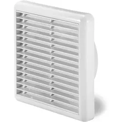Helios Lüftungsgitter G 160 893 - Badlüfter & Kleinraumventilatoren – Hochwertiges, bruchfestes Kunststoffmaterial mit regulierbarem Luftstrom für einfache Montage.