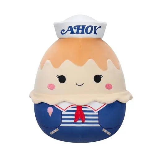 Squishmallows SQSR00048 - Stranger Things Ice Cream Ahoy 25 cm, offizielles Jazwares Plüsch, superweiches Kuscheltier