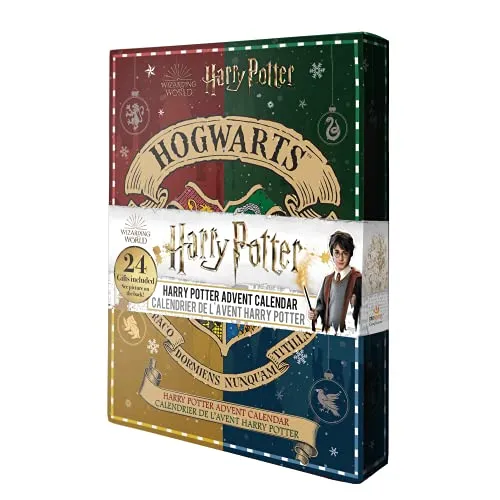 Harry Potter Schrein Adventskalender - Offiziell lizenzierter Kalender mit 24 zauberhaften Geschenken, ideal für Fans der Wizarding World und perfekte Vorfreude auf Weihnachten