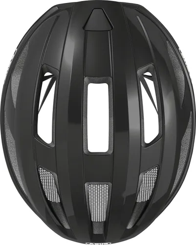 ABUS Macator Einsteiger Kopfschutz schwarz - Fahrradhelm für Unisex Erwachsene, bietet optimalen Schutz und Komfort für Einsteiger, ideal für sichere Fahrten.
