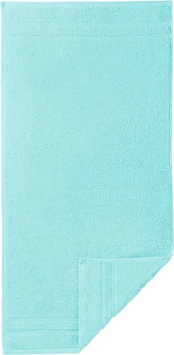 Egeria Handtücher "Micro Touch", hellblau, 50x100 cm, 2 Stück - Das kuschelig weiche Handtuch "Micro Touch" von Egeria bietet höchsten Komfort und eine ansprechende Bordüre. Es ist pflegeleicht, bei 60°C waschbar und ideal für den täglichen Einsatz im Badezimmer.