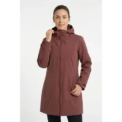 Jack Wolfskin Funktionsparka SOLAIA PARKA W Wärmend, winddicht, Übergangsjacke braun XL (46)