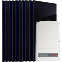 SUNNIVA Solaranlage 5.0 kW mit SolarEdge SE5K - Hochwertige 5,0 kW Photovoltaik-Anlage mit 10 bifacialen 500 W Solarmodulen und SolarEdge SE5K Wechselrichter für effiziente Stromerzeugung. Ideal für Eigenverbrauch und Netzeinspeisung.