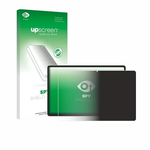 upscreen Anti-Spy Blickschutzfolie für Samsung Galaxy Tab S9 Plus WiFi / 5G Privacy Screen Displayschutz-Folie [Sichtschutz, Blaulichtfilter]